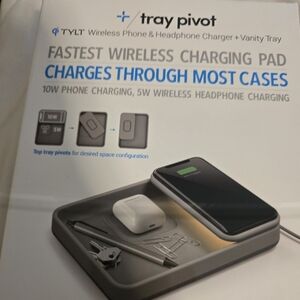 Title Line (Optimized for Search & Visibility)TYLT Tray Pivot Wireless Charger